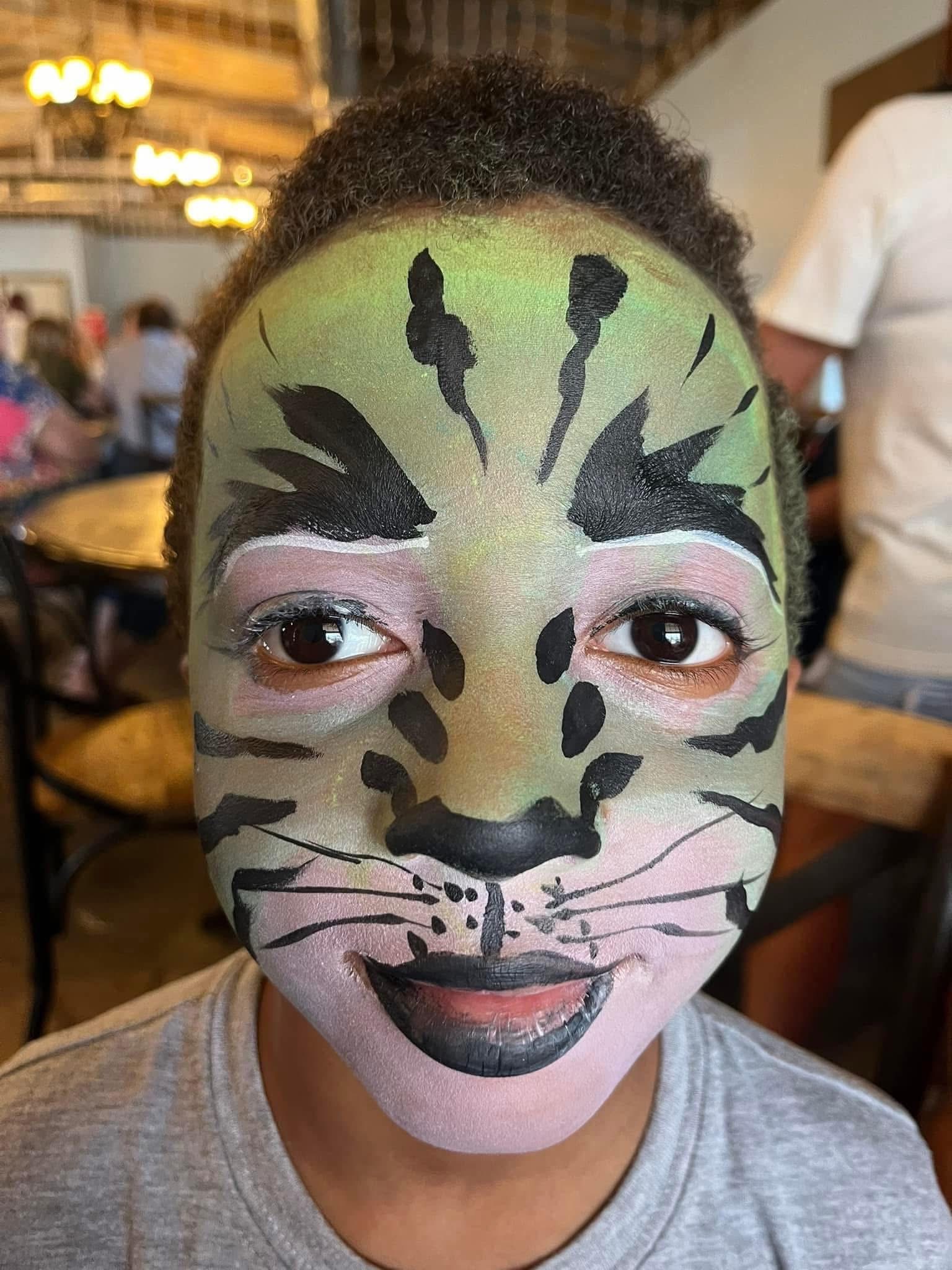 Cat face painting